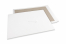 Board-backed envelopes - 450 x 600 mm, 120 gr white kraft front, 700 gr grey duplex back, no glue / no strip closure | PIT Packaging.ie | Bestbuyenvelopes
