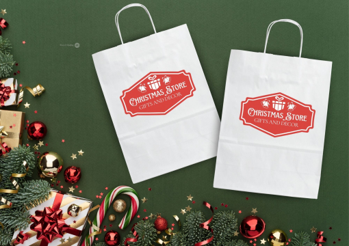 Paper carrier bags with twisted handles | PIT Packaging.ie | Bestbuyenvelopes