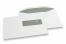 Window envelopes, white, 162 x 229 mm (C5), window on right 40 x 110 mm, window position 15 mm from the right side and 72 mm from the bottom, 90 gram, gummed closure, weight each approx. 7 g. | PIT Packaging.ie | Bestbuyenvelopes