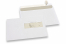 Laser printer envelopes, 162 x 229 mm (C5), window on right 40 x 110 mm, window position 15 mm from the right side and 72 mm from the bottom, weight each approx. 7 g.  | PIT Packaging.ie | Bestbuyenvelopes