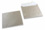Silver coloured mother-of-pearl envelopes - 155 x 155 mm | PIT Packaging.ie | Bestbuyenvelopes