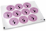 Baptism envelope seals - mi bautizo pink with hearts | PIT Packaging.ie | Bestbuyenvelopes