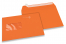 Orange, coloured window envelopes, 162 x 229 mm (A5), window on the left, windowsize 45 x 90 mm, windowposition 20 mm from the left / 60 mm from the bottom, peal and seal closure, 120 gram coloured paper | PIT Packaging.ie | Bestbuyenvelopes
