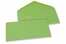 Coloured greeting card envelopes - apple green, 110 x 220 mm | PIT Packaging.ie | Bestbuyenvelopes