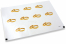 Wedding envelope seals - golden rings | PIT Packaging.ie | Bestbuyenvelopes
