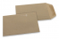 Coloured pocket envelopes - Brown kraft, 85 x 125 mm | PIT Packaging.ie | Bestbuyenvelopes