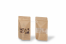 Stand up pouch with window - brown, 110 x 185 x 70 mm, 250 ml | PIT Packaging.ie | Bestbuyenvelopes