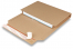 Book packaging - close the packaging with the seal strip - brown | PIT Packaging.ie | Bestbuyenvelopes