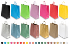 Paper carrier bags with twisted handles | PIT Packaging.ie | Bestbuyenvelopes
