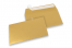 Gold metallic coloured paper envelopes - 114 x 162 mm | PIT Packaging.ie | Bestbuyenvelopes