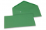 Coloured greeting card envelopes - dark green, 110 x 220 mm | PIT Packaging.ie | Bestbuyenvelopes
