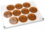Communion envelope seals - mi primera comunión brown with black wreath | PIT Packaging.ie | Bestbuyenvelopes