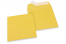Buttercup yellow coloured paper envelopes - 160 x 160 mm | PIT Packaging.ie | Bestbuyenvelopes