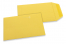 Coloured pocket envelopes - Buttercup yellow, 85 x 125 mm | PIT Packaging.ie | Bestbuyenvelopes
