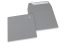Grey coloured paper envelopes - 160 x 160 mm | PIT Packaging.ie | Bestbuyenvelopes