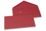 Coloured greeting card envelopes - dark red, 110 x 220 mm | PIT Packaging.ie | Bestbuyenvelopes