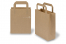 Paper carrier bags with folded handles - brown, 180 x 80 x 220 mm | PIT Packaging.ie | Bestbuyenvelopes