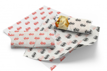 Custom greaseproof paper - white | PIT Packaging.ie | Bestbuyenvelopes