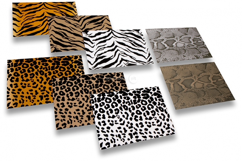 Animal-print envelopes