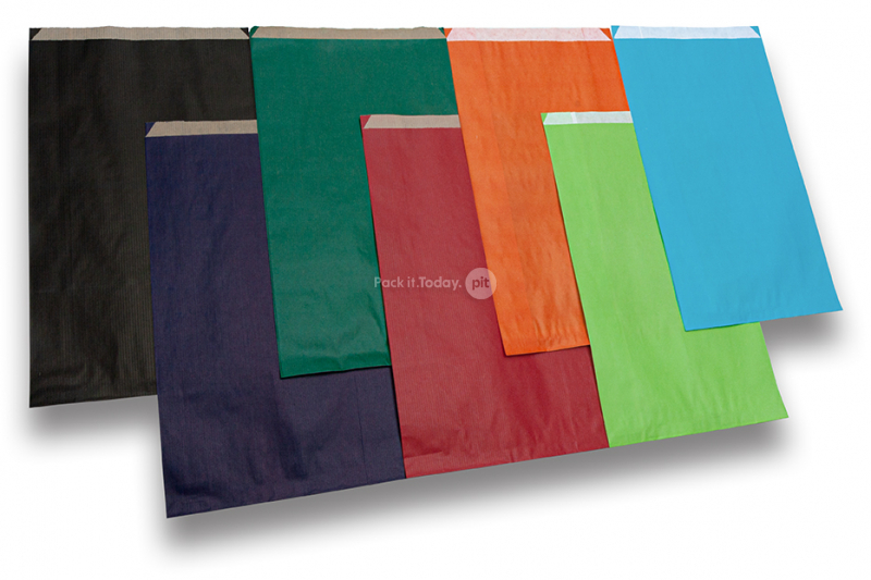 Coloured paper bags