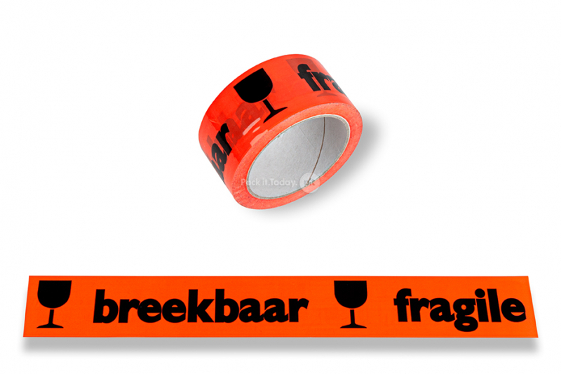 Tape Acrylic orange Fragile