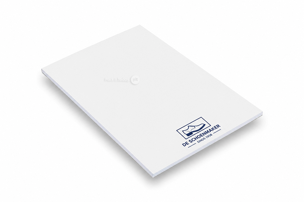 Printed notepads - 148 x 210 mm, without cover
