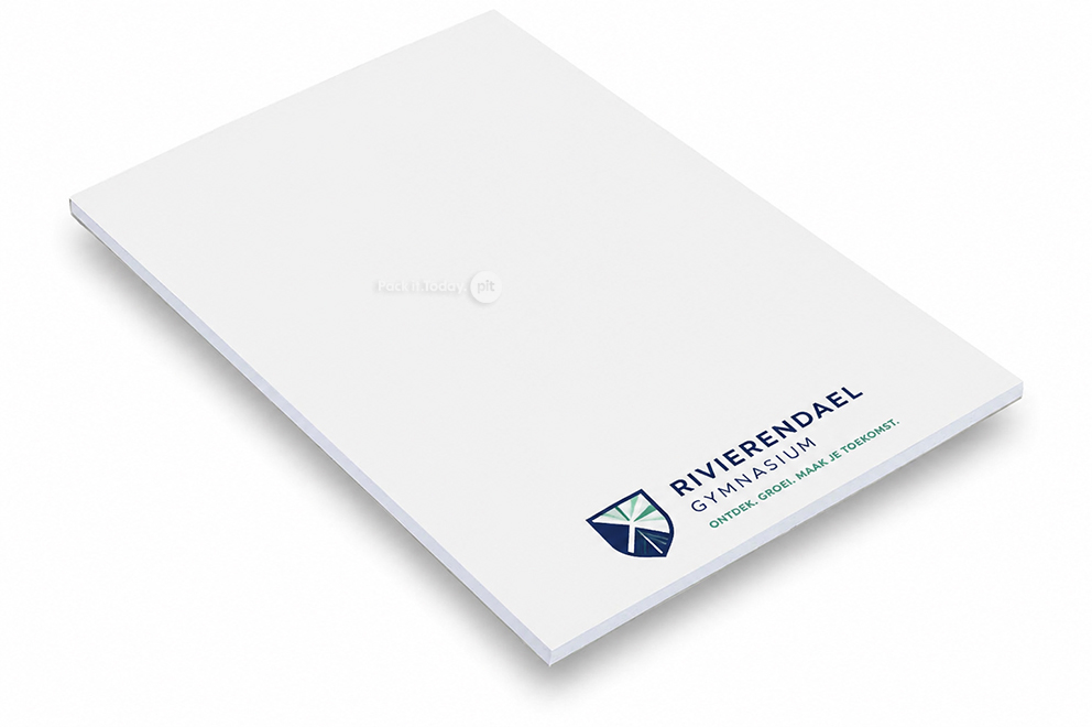 Printed notepads - 210 x 297 mm mm, without cover