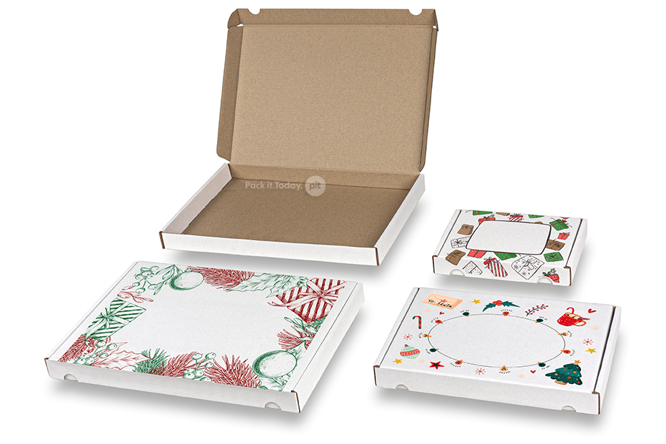 Christmas postal boxes
