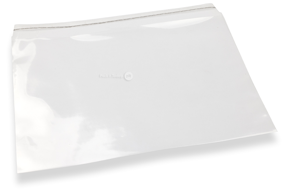 Transparent plastic envelopes 229 x 324 mm
